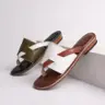 Sandales en cuir